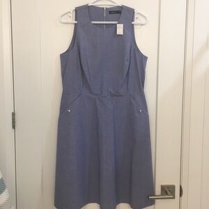 Reitmans Chambray dress. Size 10.